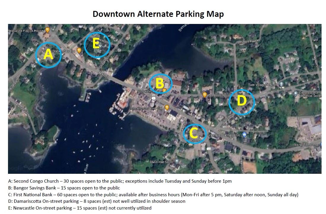 Downtown Alternate Parking Map (PDF)